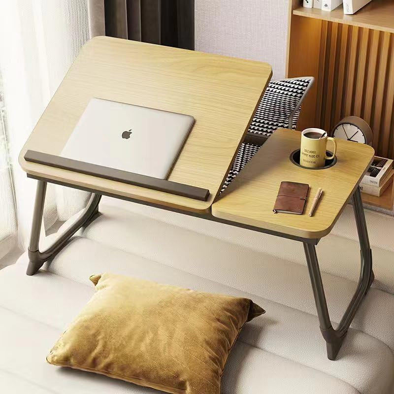 Avenor Laptop Desk for Bed or Couch, Lap Desk, Woking in Bed Desk, Home Office Desks, Breakfast Tray, Desk with Cup Holder, Watching Movies in Bed, Laptop Stand for Bed, Fordable Legs Desk (Walnut)